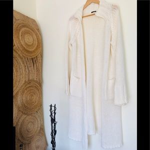 J. Crew 3/4 Length Sweater in Ivory Color